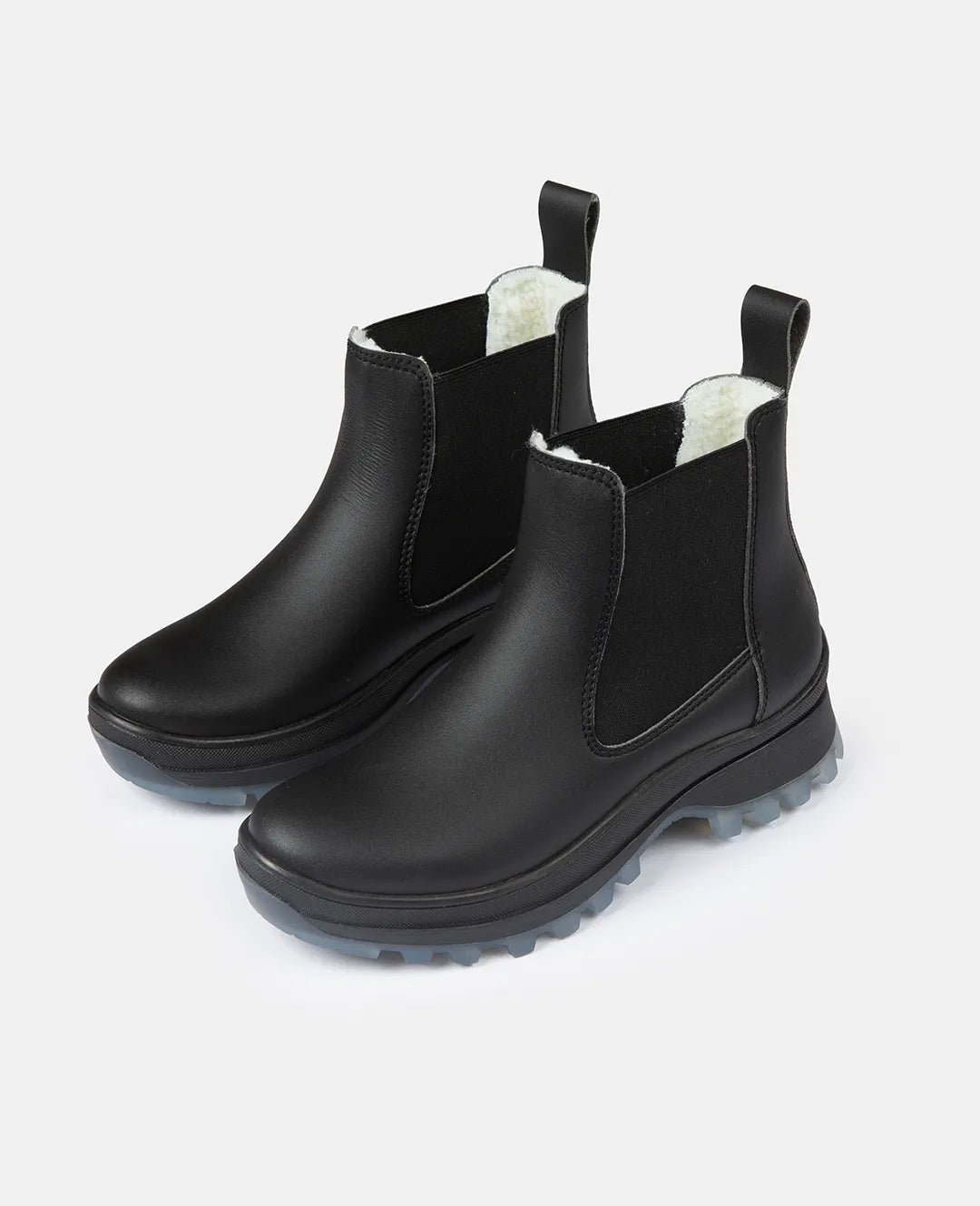 Chelsea Vegan Boots Chunky Black